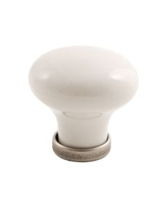 Kapinupp 24136 - Valge portselan / tina - Beslag Design