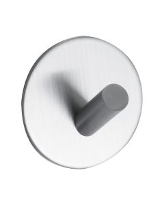 Base 100 1 konksuga nagi - Matt roostevaba teras - Beslag Design