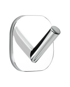 Solid 1 - nagi / Kaks pakis. Paigaldamiseks pole vaja puuri - Kroom - Beslag Design