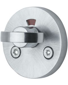 Form WC-ukse lukk - Matt harjatud kroom - Beslag Design