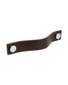Käepide Loop - Pruun nahk / Kroom - Beslag Design