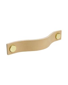 Käepide Loop - Naturaalne nahk / Messing - Beslag Design