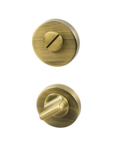 WC ukse lukk R - Antiik Pronks - Skandinaavia Standard